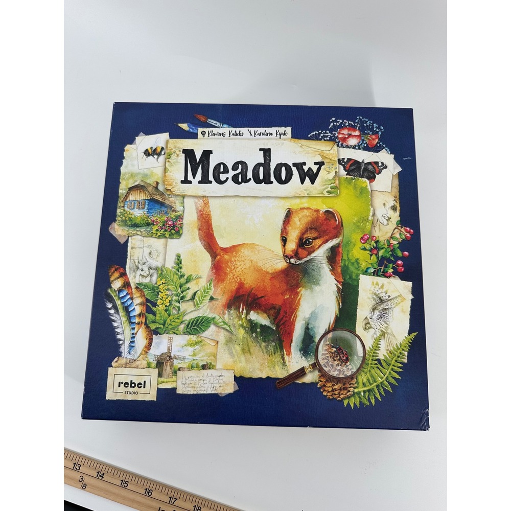 Meadow Board Game Rebel Studio Nature Strategy Game Klemens Kalicki New Sealed